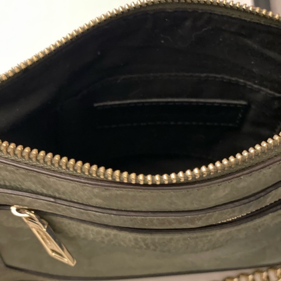 Rebecca Minkoff olive green suede purse - Picture 7 of 12